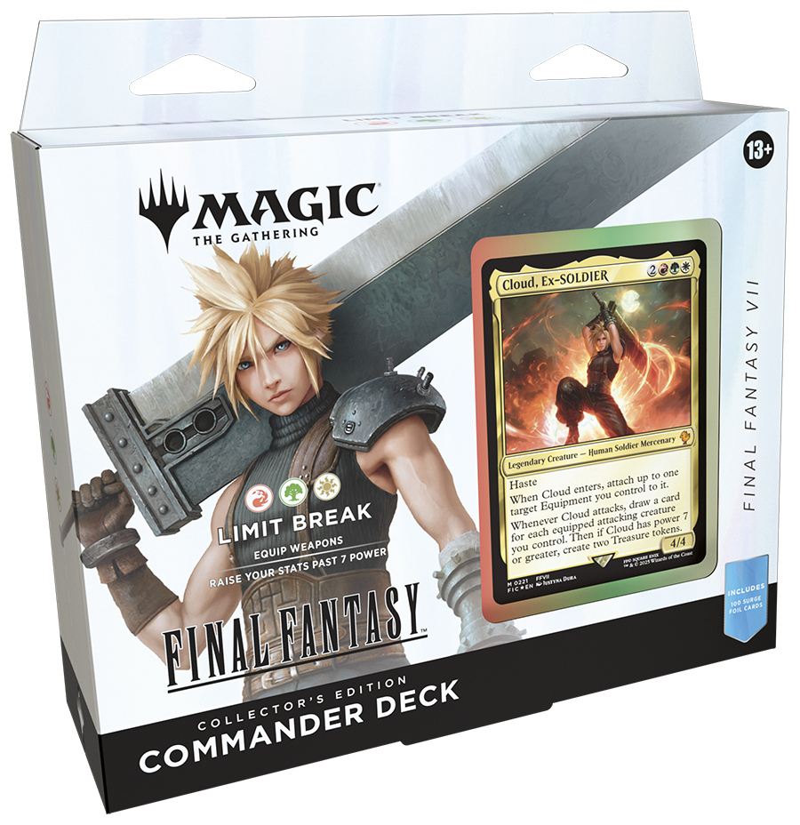 Magic: The Gathering - Universes Beyond Final Fantasy Collector Commander Deck Cloud, Ex-Soldier