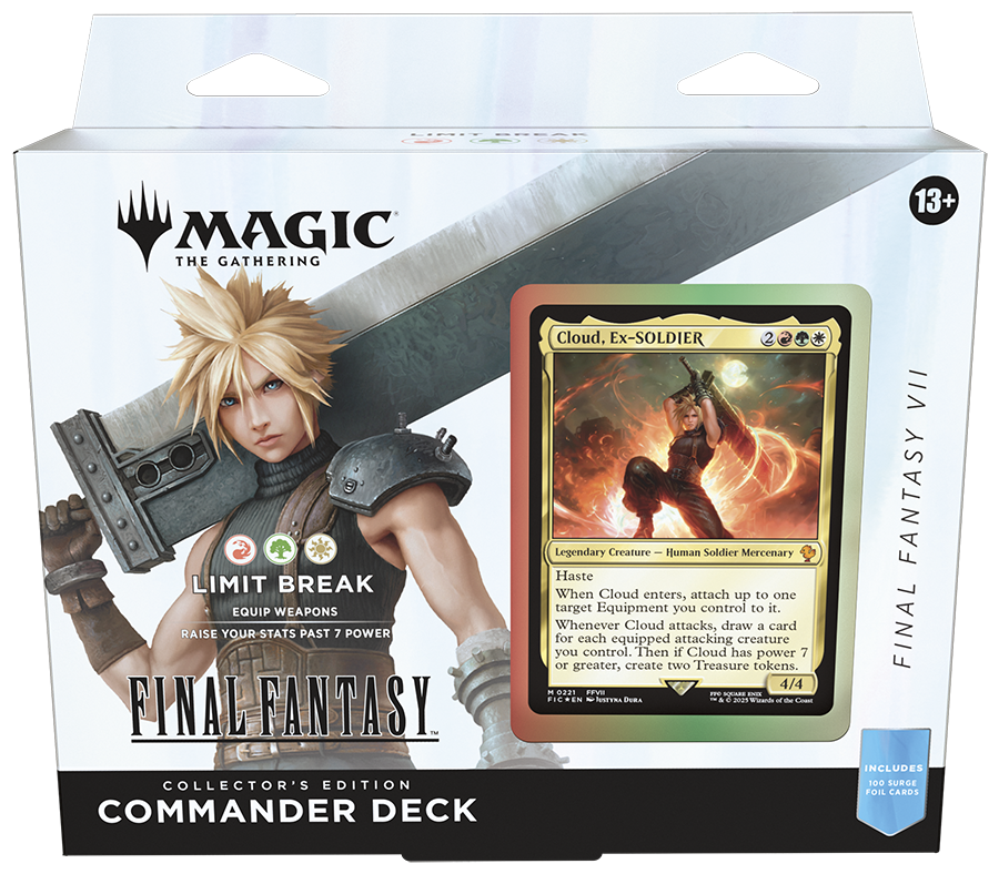 Magic: The Gathering - Universes Beyond Final Fantasy Collector Commander Deck Cloud, Ex-Soldier