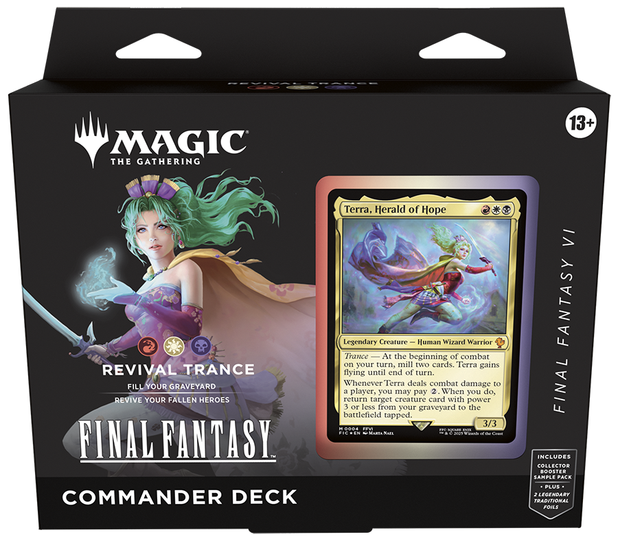 Magic: The Gathering - Universes Beyond Final Fantasy Commander Deck Revival Trance