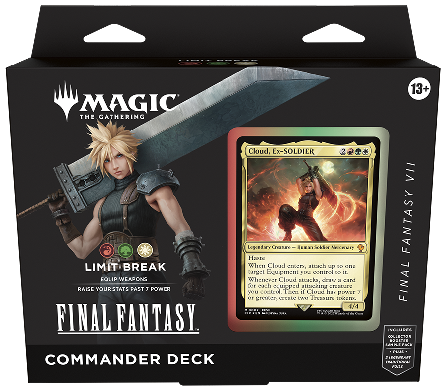 Magic: The Gathering - Universes Beyond Final Fantasy Commander Deck Limit Break