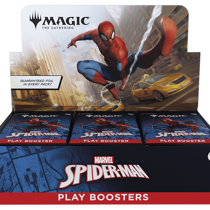 Magic: The Gathering - Universes Beyond - Marvel's Spider-Man - Boosterbox zum Spielen (30 Boosterpacks)