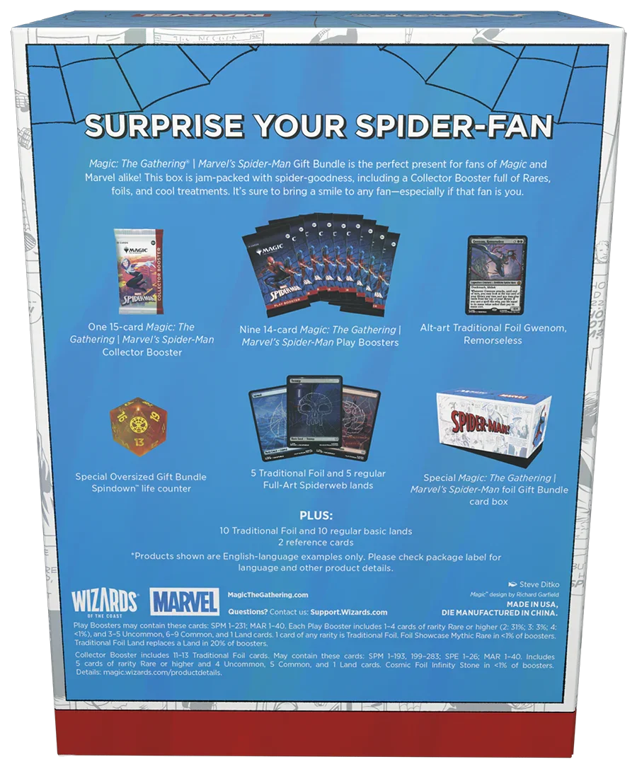 Magic: The Gathering - Universes Beyond Marvel's Spider-Man Gift Bundle