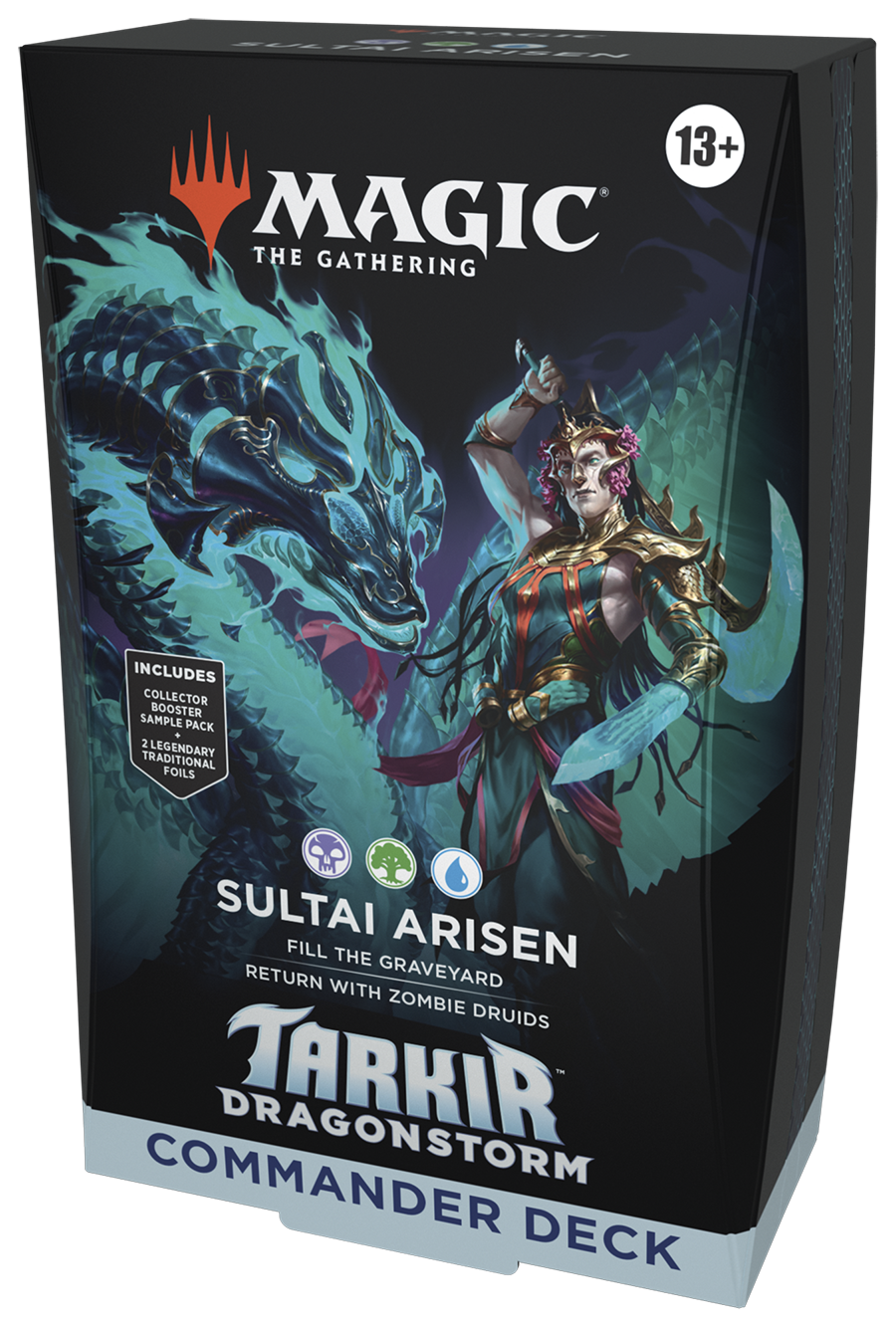 Magic: The Gathering - Tarkir: Dragonstorm Commander Deck Sultai Arisen