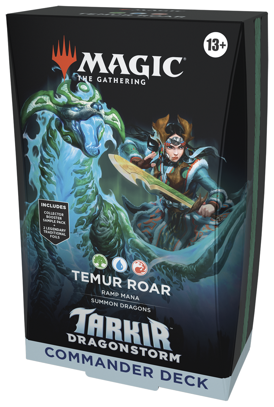 Magic: The Gathering - Tarkir: Dragonstorm Commander Deck Temur Roar