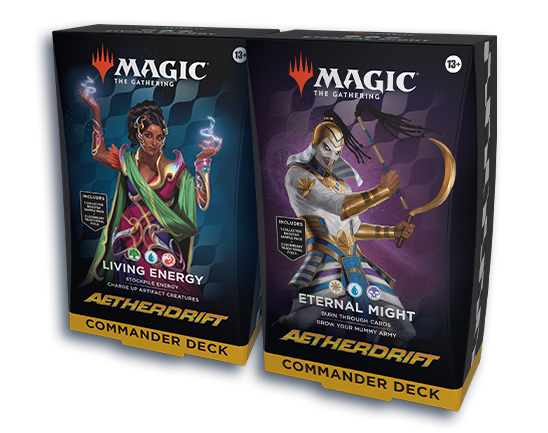 Magic: The Gathering - Aetherdrift Commander Deck Bundle