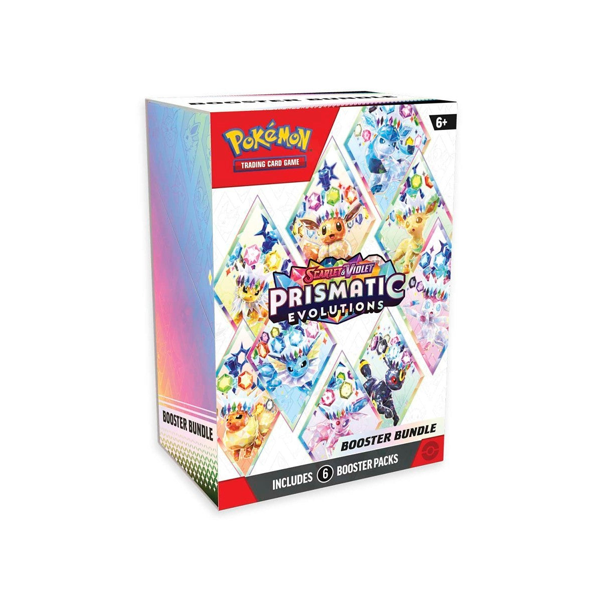 Pokemon TCG: Scarlet & Violet-Prismatic Evolutions Booster Bundle (6 Packs)
