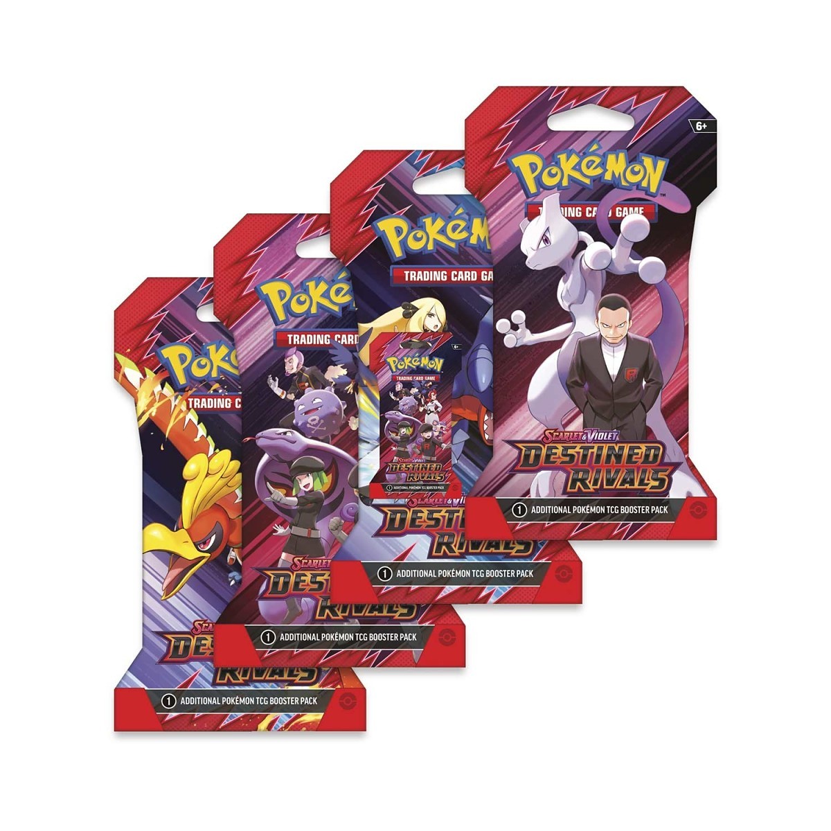 Pokémon TCG: Scarlet & Violet-Destined Rivals Sleeved Booster Pack (10 Cards)