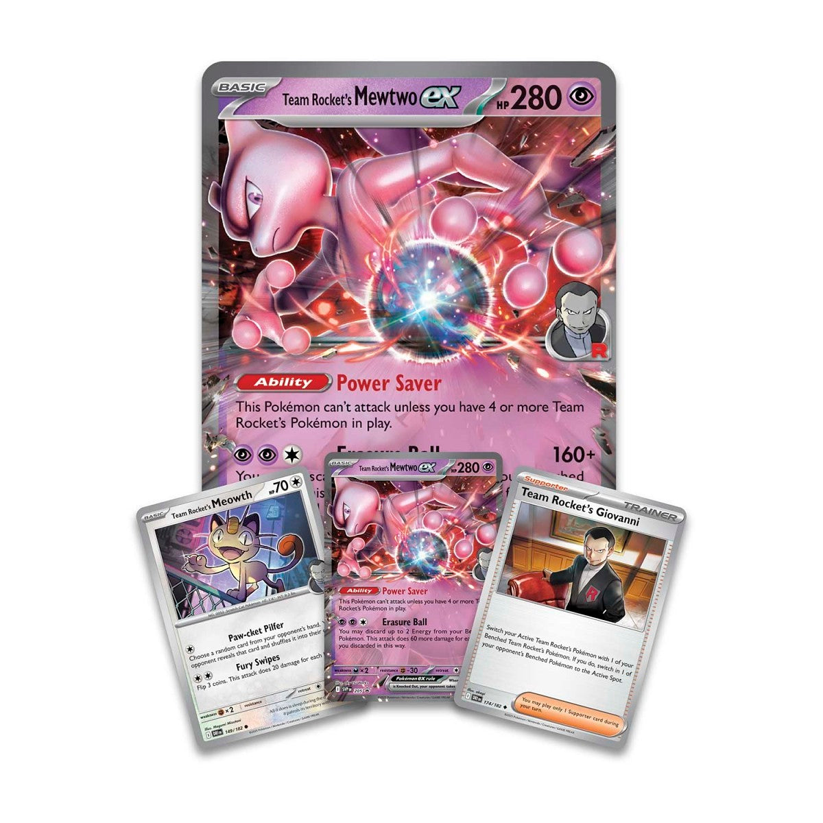 Pokémon TCG: Destined Rivals Team Rocket’s Mewtwo ex Box