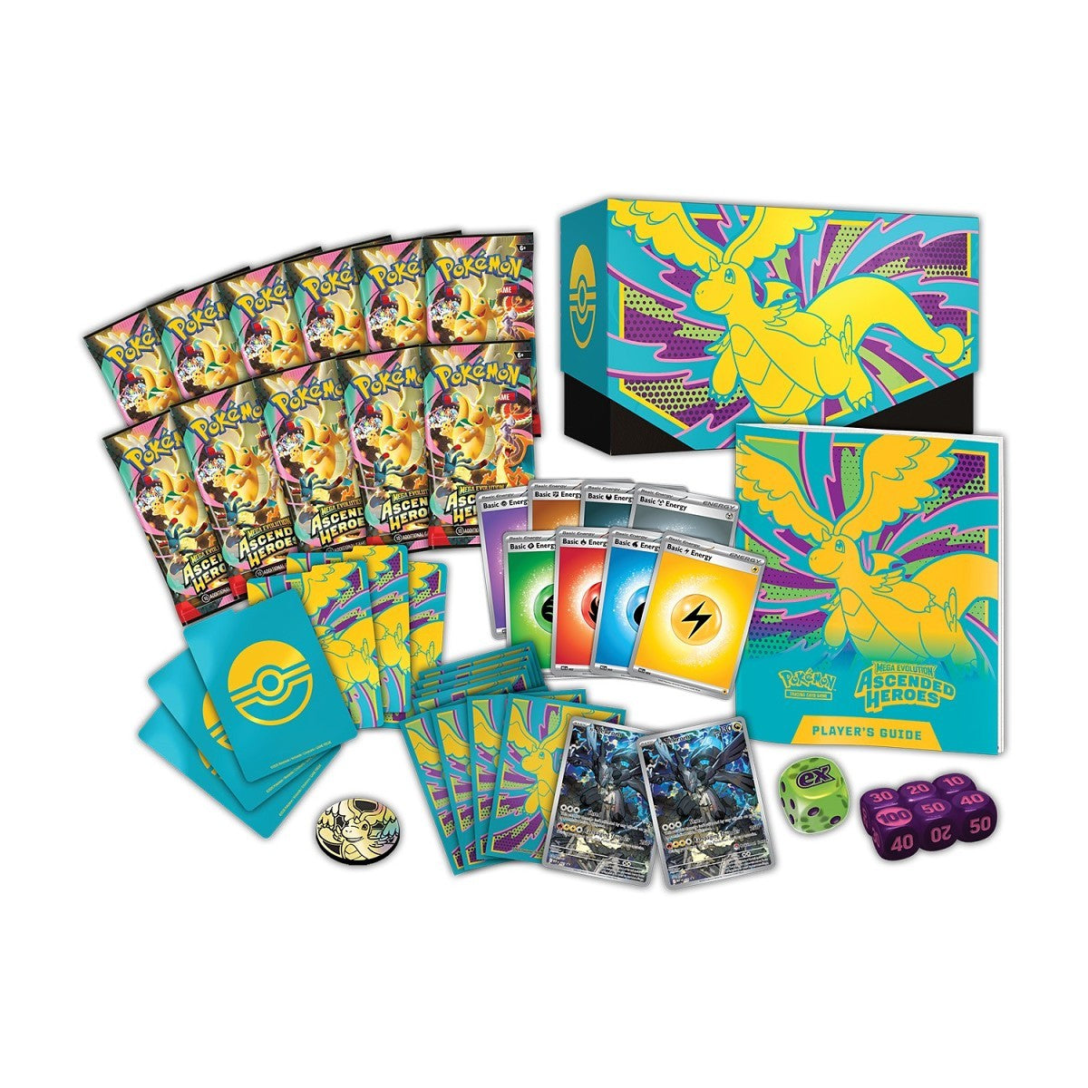 Pokémon TCG: Mega Evolution-Ascended Heroes Pokémon Center Elite Trainer Box