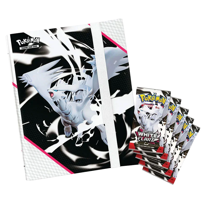 Pokemon TCG: Scarlet & Violet White Flare Binder Collection (Reshiram)