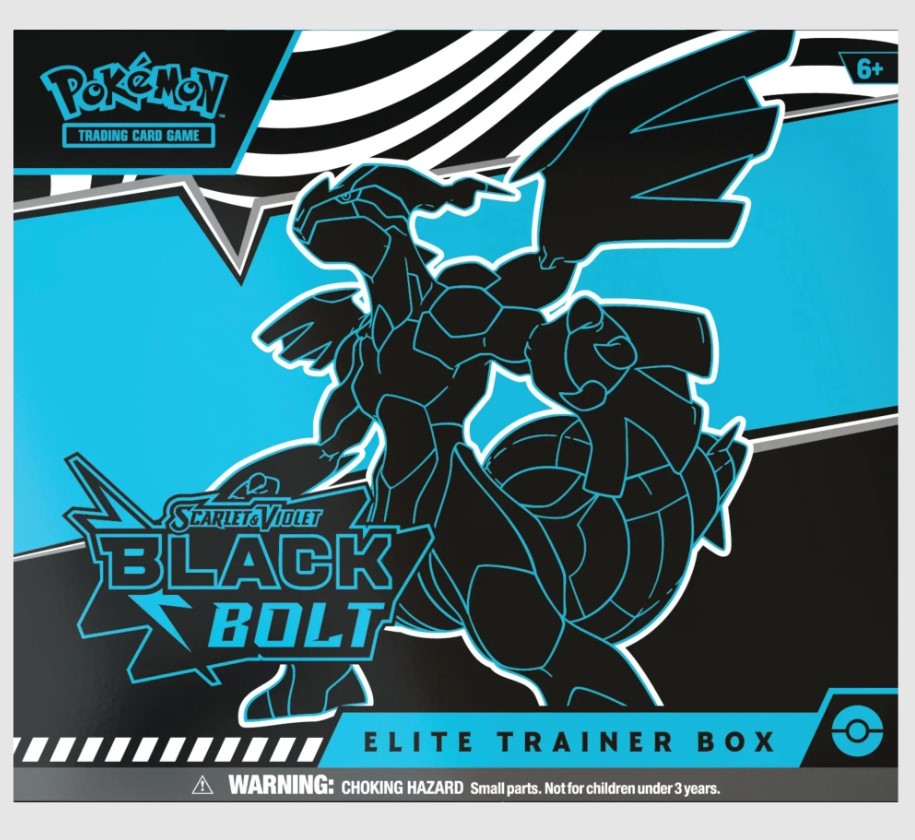 Pokemon TCG: Scarlet & Violet Black Bolt Elite Trainer Box