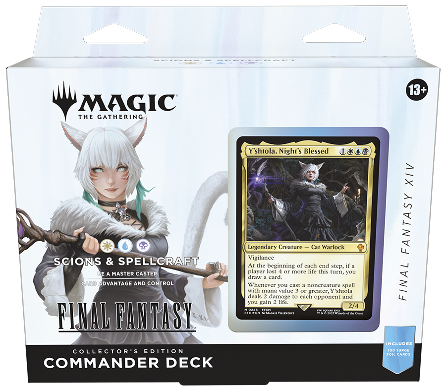 Magic: The Gathering - Universes Beyond Final Fantasy Collector Commander Deck Y'shtola, Night's Blessed