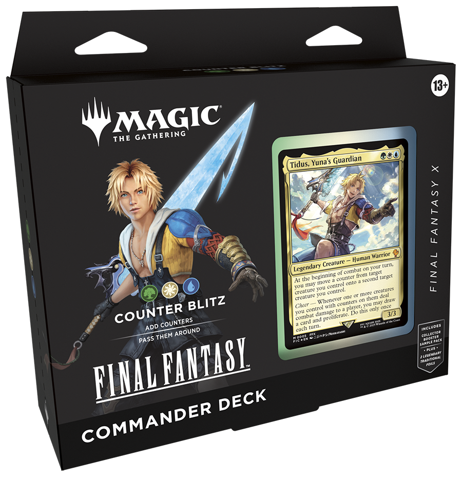Magic: The Gathering - Universes Beyond Final Fantasy Commander Deck Counter Blitz