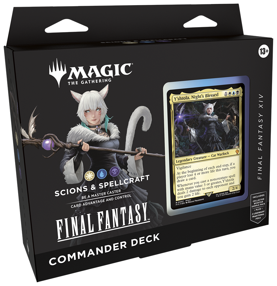 Magic: The Gathering - Universes Beyond Final Fantasy Commander Deck Scions & Spellcraft
