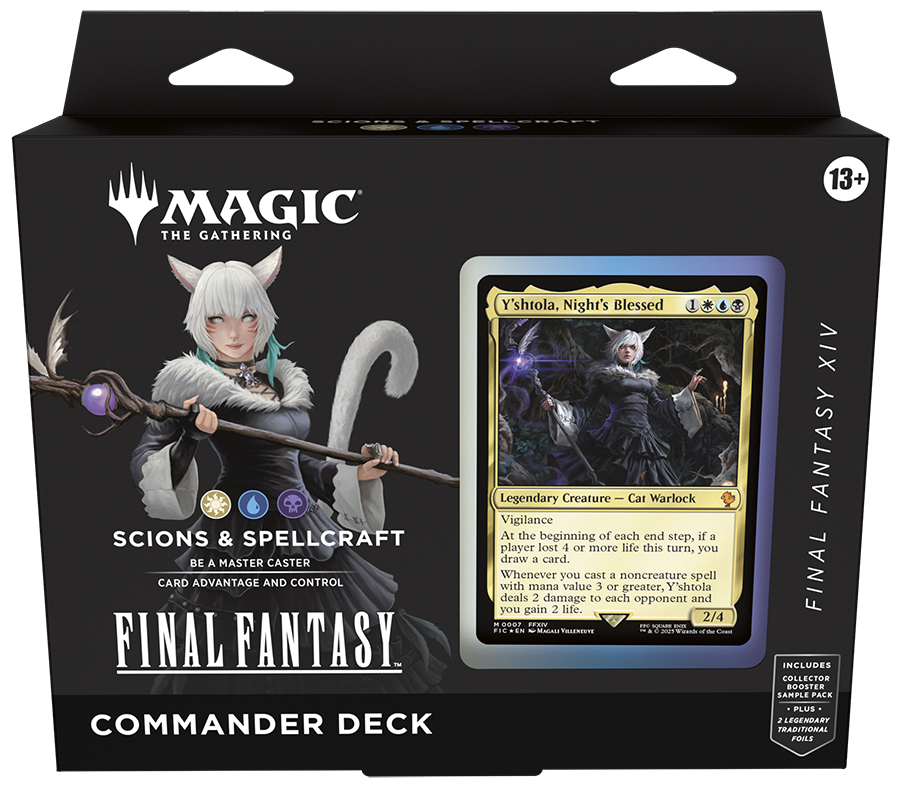 Magic: The Gathering - Universes Beyond Final Fantasy Commander Deck Scions & Spellcraft