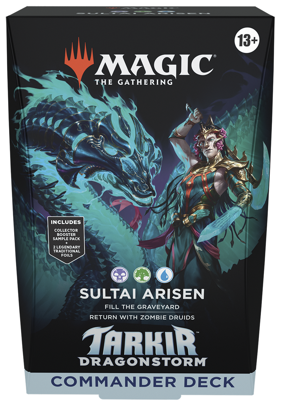 Magic: The Gathering - Tarkir: Dragonstorm Commander Deck Sultai Arisen