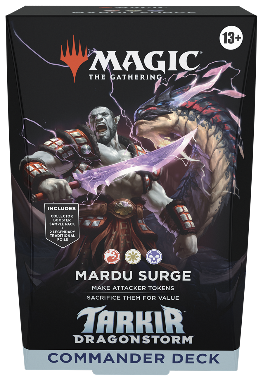 Magic: The Gathering - Tarkir: Dragonstorm Commander Deck Mardu Surge