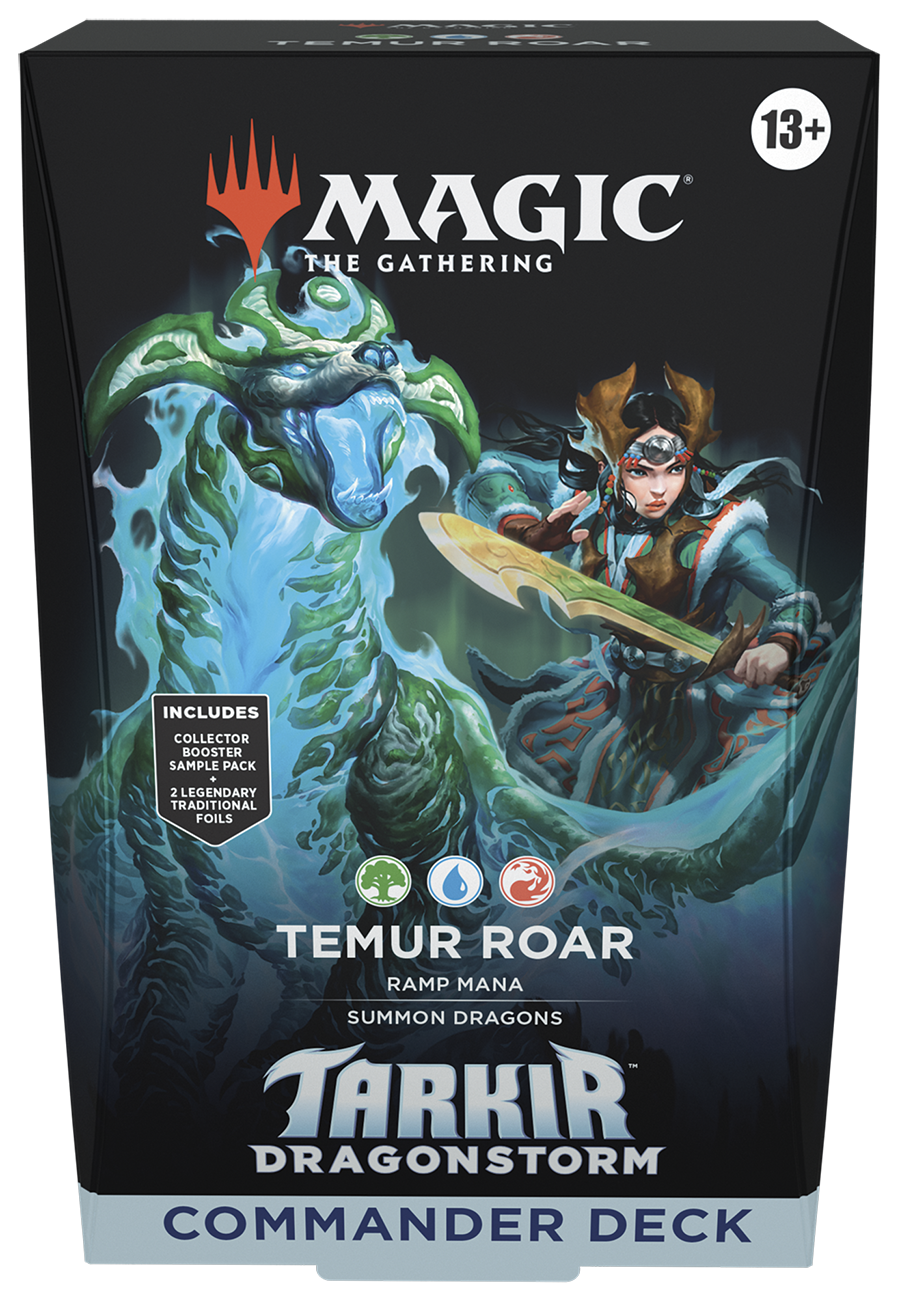 Magic: The Gathering - Tarkir: Dragonstorm Commander Deck Temur Roar