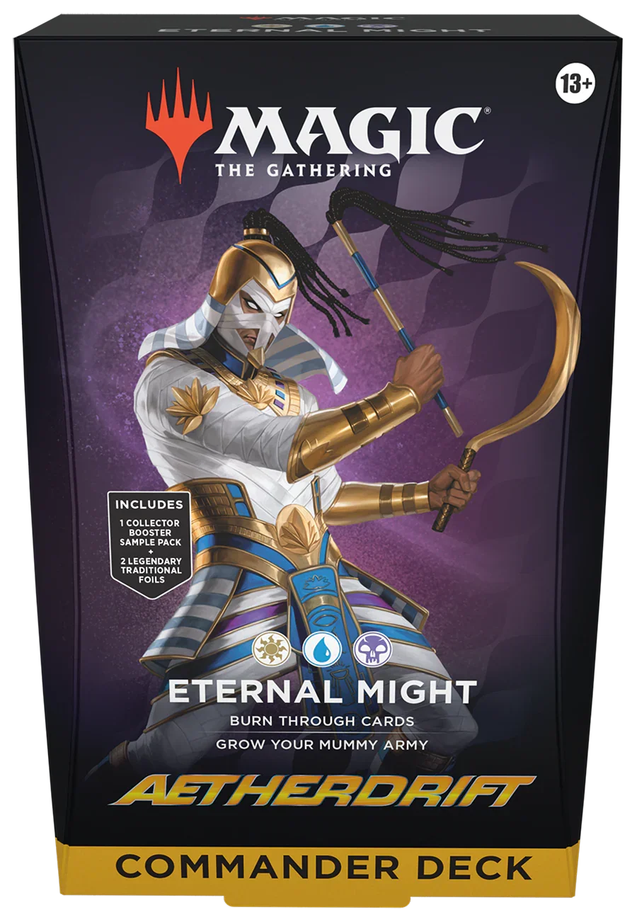 Magic: The Gathering Aetherdrift Commander Deck Eternal Might