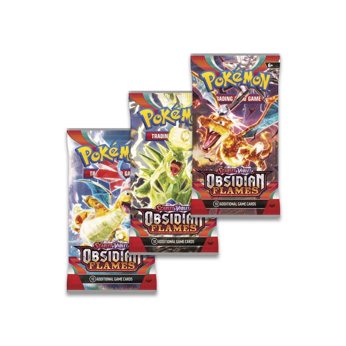 Pokémon TCG: Scarlet & Violet-Obsidian Flames 3 Booster Packs & Eevee Promo Card