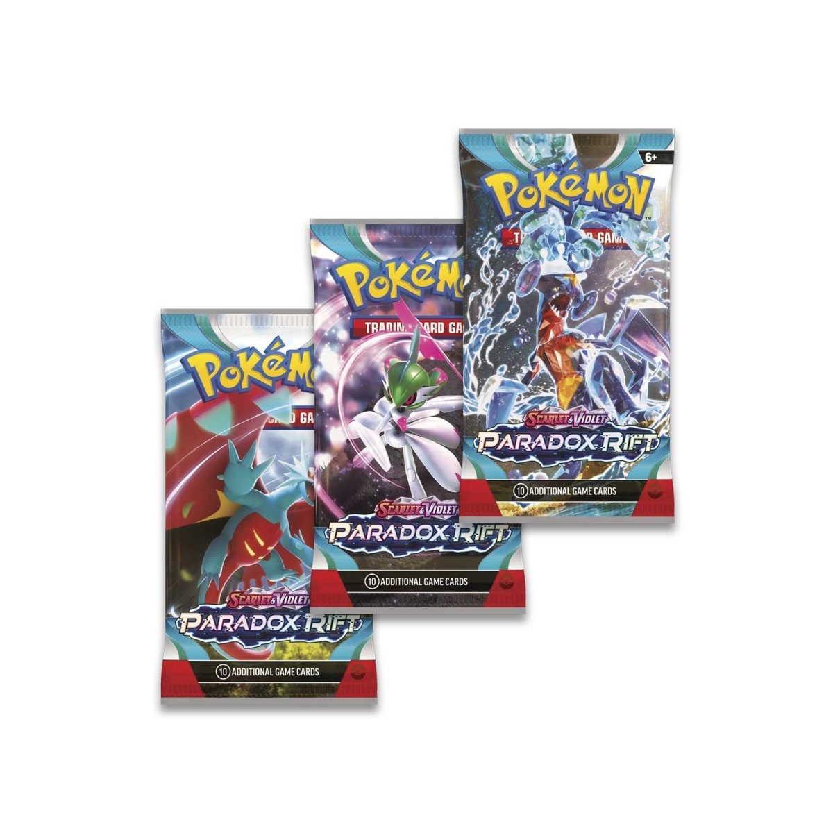Pokémon TCG: Scarlet & Violet-Paradox Rift 3 Booster Packs & Arctibax Promo Card