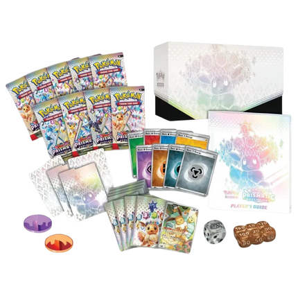 Pokémon TCG: Scarlet & Violet Prismatic Evolution - Elite Trainer Box