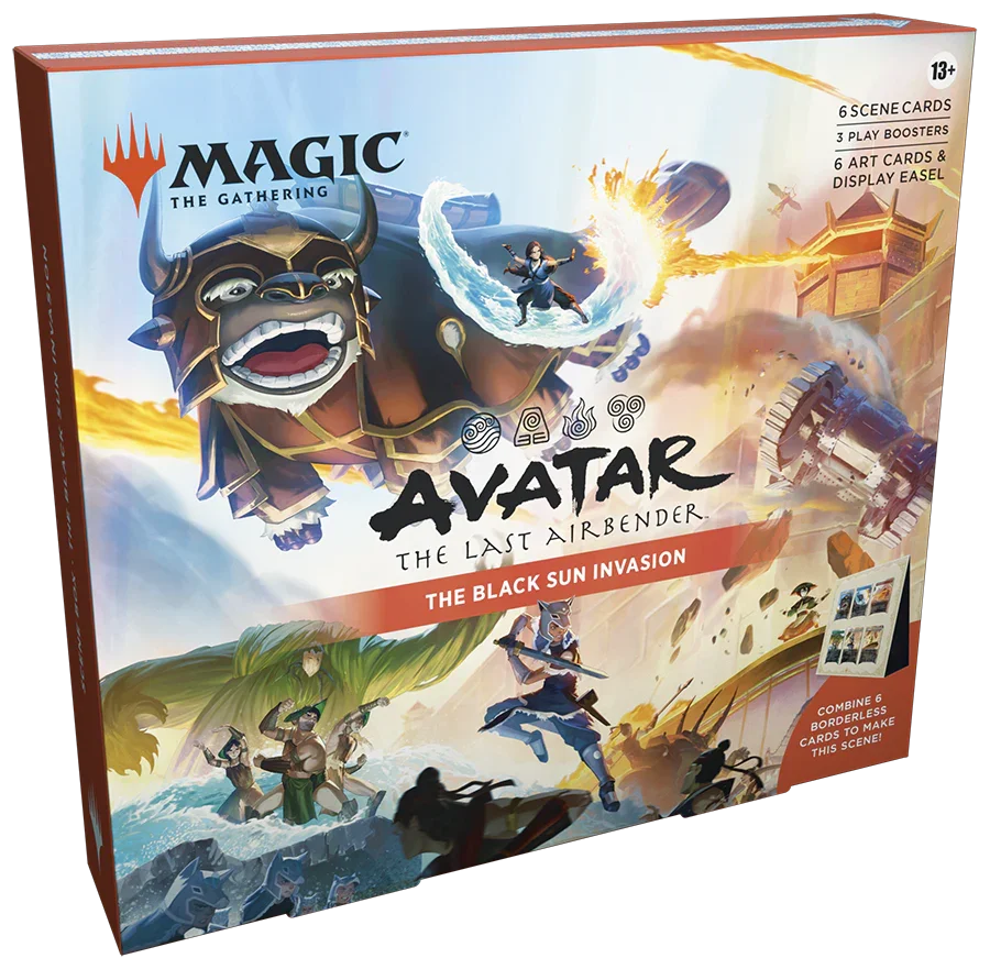 Magic: The Gathering - Universes Beyond Avatar: The Last Airbender Scene Box The Black Sun Invasion