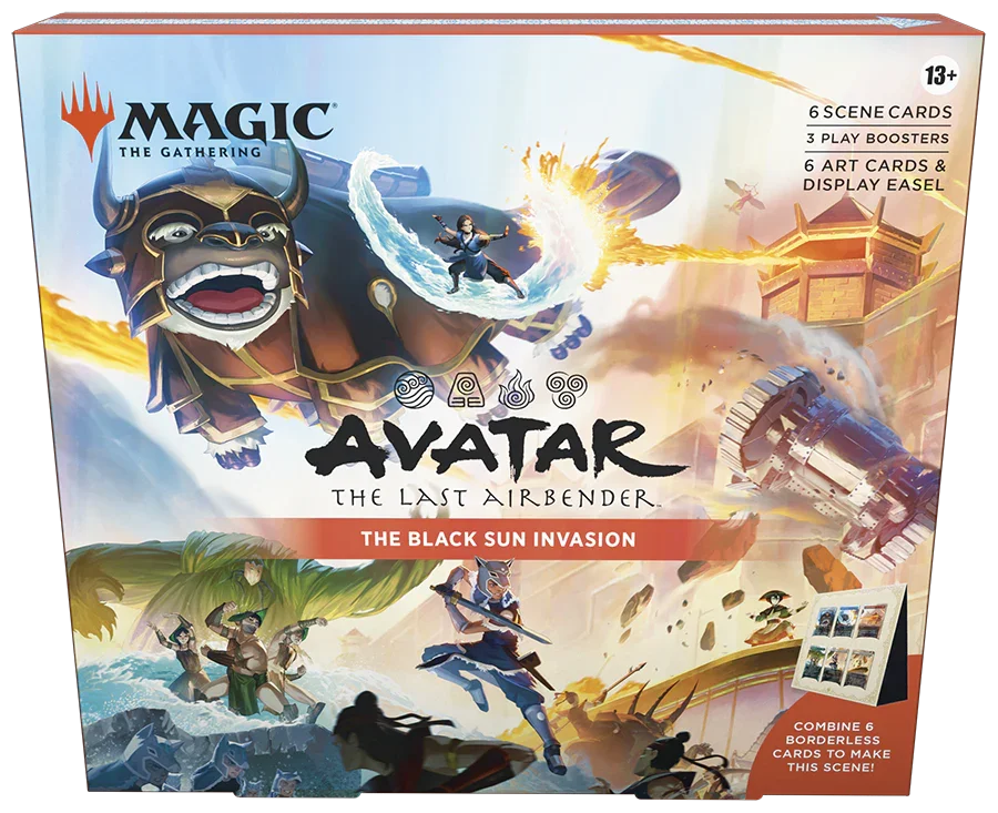 Magic: The Gathering - Universes Beyond Avatar: The Last Airbender Scene Box The Black Sun Invasion